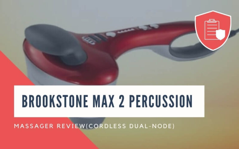 Brookstone Max 2 Cordless Dual-Node Percussion Massager Review
