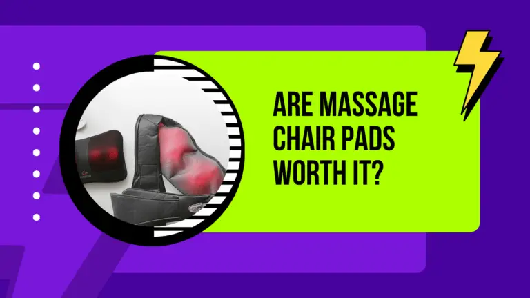Are massage chair pads worth it?