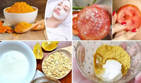 Which natural face mask makes skin glow