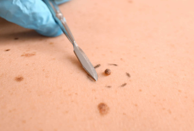 Why do skin tags develop and how to remove them