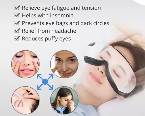 What are the benefits of using an eye massager