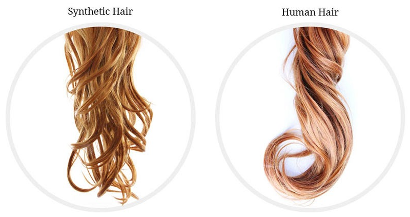 The Differences Between Human Hair & Synthetic Hair