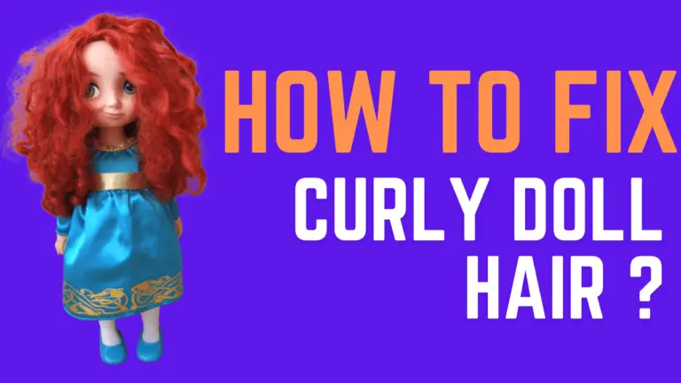 How To Fix Curly Doll Hair?