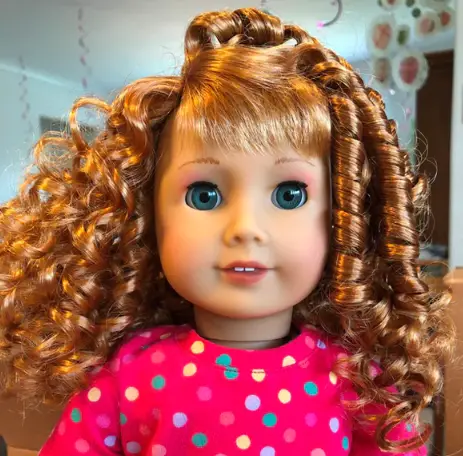 Shimmer Locks Curly Doll Hair Information